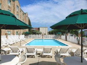 Bazén v ubytování Beach Boutique Hotel nebo v jeho okolí