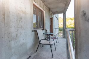Balkón nebo terasa v ubytování Guest House Zuber