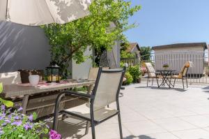 Ein Patio oder anderer Außenbereich in der Unterkunft Apartment Ljubica