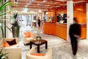Vstupní hala nebo recepce v ubytování Hotel Sonnengarten + 16 fotografií