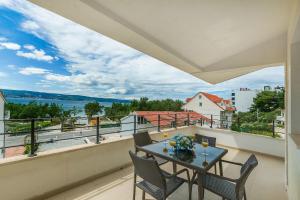 En balkong eller terrass på Apartments Villa Aquamarine