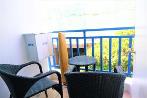 Uma varanda ou terraço em Yujian Kending Tese Homestay