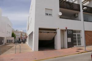 Budynek, w którym mieści się apartament