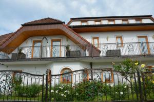Balkon lub taras w obiekcie Pension Restaurant Rosenberg