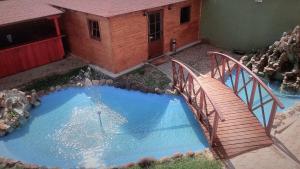 Bazén v ubytování Harmony Hotel nebo v jeho okolí