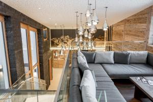 Część wypoczynkowa w obiekcie Sport- und Genusshotel Silvretta