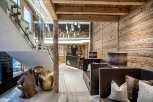 Część wypoczynkowa w obiekcie Sport- und Genusshotel Silvretta