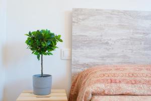 A seating area at MalagaUrbanRooms - Beach & Sea