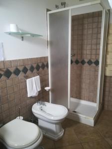 Koupelna v ubytování Al Sentiero