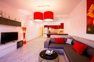 Istumisnurk majutusasutuses Spacious & Stylish apartment Los Cristianos