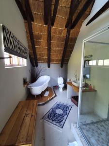 Posezení v ubytování The Birdhouse Bed & Breakfast #NO Loadshedding #Solar Energy