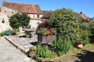 Zahrada ubytování Le gîte clos Monade