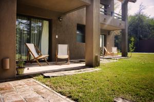 Um jardim em Casa Lopez