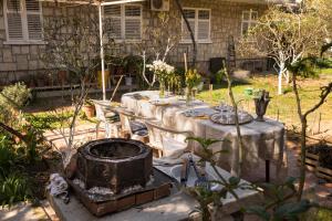 Zahrada ubytování ASTAKOS apartments Budva