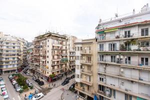 Výhľad na mesto Solún alebo výhľad na mesto priamo z apartmánu