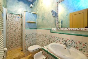 Ένα μπάνιο στο Camere Bellavista