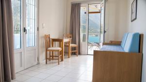 A seating area at Villa Vasilis