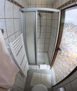 Koupelna v ubytování Ferienwohnungen und Appartements - Haus Budinger