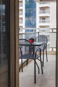 Balkón nebo terasa v ubytování Blue Marlin Apartments