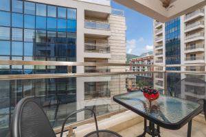 Balkón nebo terasa v ubytování Blue Marlin Apartments