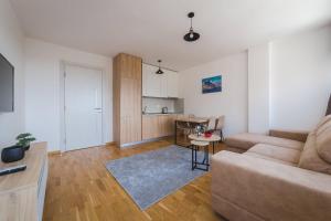 Posezení v ubytování Blue Marlin Apartments