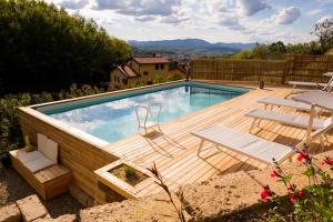Swimmingpoolen hos eller tæt på Casa Otium Toscana
