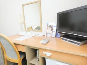TV a/nebo společenská místnost v ubytování Urban Hotel Sanko