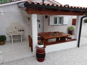 Patio nebo venkovní prostory v ubytování Holiday Home Magdalena