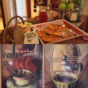Breakfast options na available sa mga guest sa Residence Meuble' Cortina