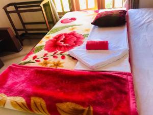 Postel nebo postele na pokoji v ubytování Loversleap bungalow