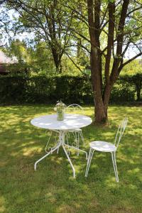 Zahrada ubytování Zythogite Appartement 8 personnes avec jardin, bbq