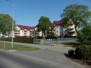 Budynek, w którym mieści się apartament