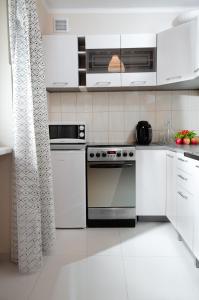 Kuchyňa alebo kuchynka v ubytovaní Apartament Deluxe Arcon + 13 fotografií