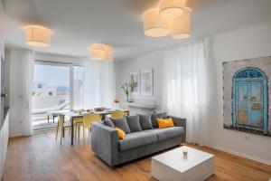 Posezení v ubytování Luxury Apartment La Mer
