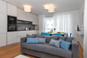 Kuchyň nebo kuchyňský kout v ubytování Luxury Apartment La Mer