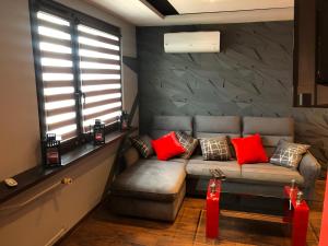 Posedenie v ubytovaní Apartament GREY