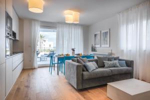 Posezení v ubytování Luxury Apartment La Mer
