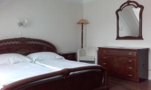 Posteľ alebo postele v izbe v ubytovaní Apartman Orgona