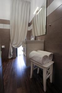 Phòng tắm tại Villa Borghese B&B