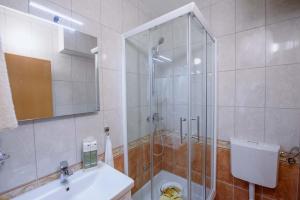 Koupelna v ubytování Apartman Sea view + 27 fotografií