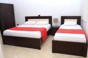 Postel nebo postele na pokoji v ubytování Villa Ideal