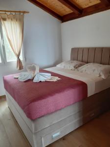 Postel nebo postele na pokoji v ubytování Apartments Selleng