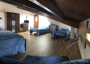 Khu vực ghế ngồi tại BB Il Re Alla Reginella Guest House