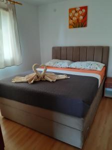 Postel nebo postele na pokoji v ubytování Apartments Selleng