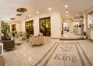 Posezení v ubytování Hotel King
