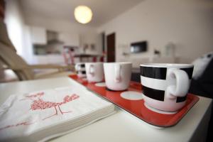 Príslušenstvo na prípravu kávy alebo čaju v ubytovaní GIULIA E CHIARA LUXURY APARTMENT