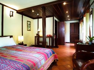 Ένα ή περισσότερα κρεβάτια σε δωμάτιο στο Villa Maydou Boutique Hotel +79 φωτογραφίες