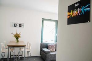Istumisnurk majutusasutuses BikeHikeSleep Apartments