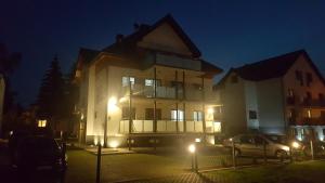 Budova, v ktorej sa apartmánový hotel nachádza