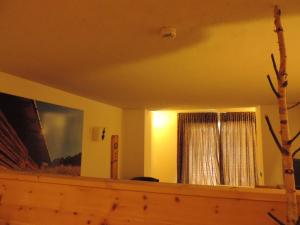 泰塞羅的住宿－松鼠酒店，一间带电视和窗户的客厅